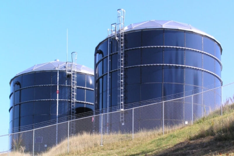 ROV underwater inspection of a potable water storage tank